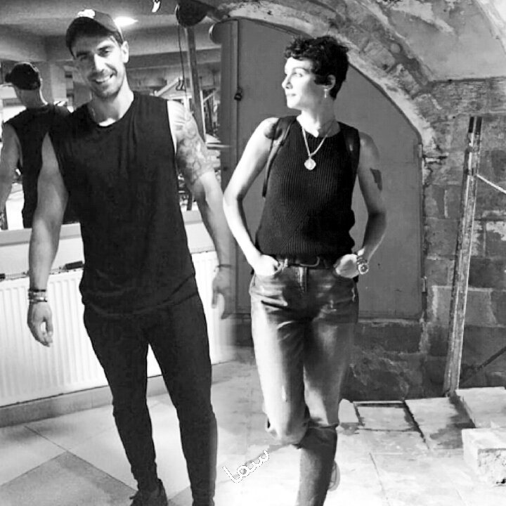 Aasema654's tweet image. i know i know ,but I could not leave them separated 😂😂😂😂😂😂😂😂😂😂 photoshop time sorry , both of them cute with the new haircut 
#siyahbeyazaşk #İbrahimÇelikkol 
#BirHim #BiBo #BirceAkalay 
#ibrbir