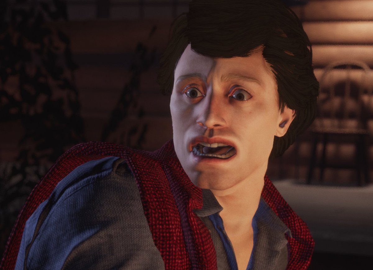 Omega_Deez's tweet photo. I feel like Chad every time I go outside and a bee gets close to me...#ChadFace #FridayThe13thTheGame https://t.co/uMib7eKiiL