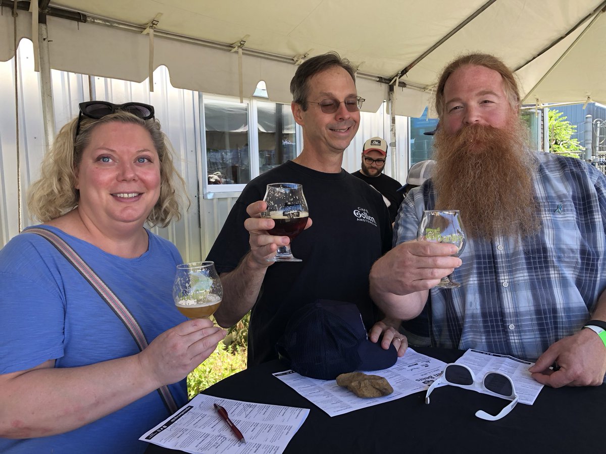 BREWPUBLIC's tweet photo. Cheers to Belgian Beers goes until 8pm tonight at the North Wharehouse in #Pdx - enjoy the ☀️ outdoors or cool off indoors!
#pdxbeer #CTBB18 https://t.co/oRsfhF1etS