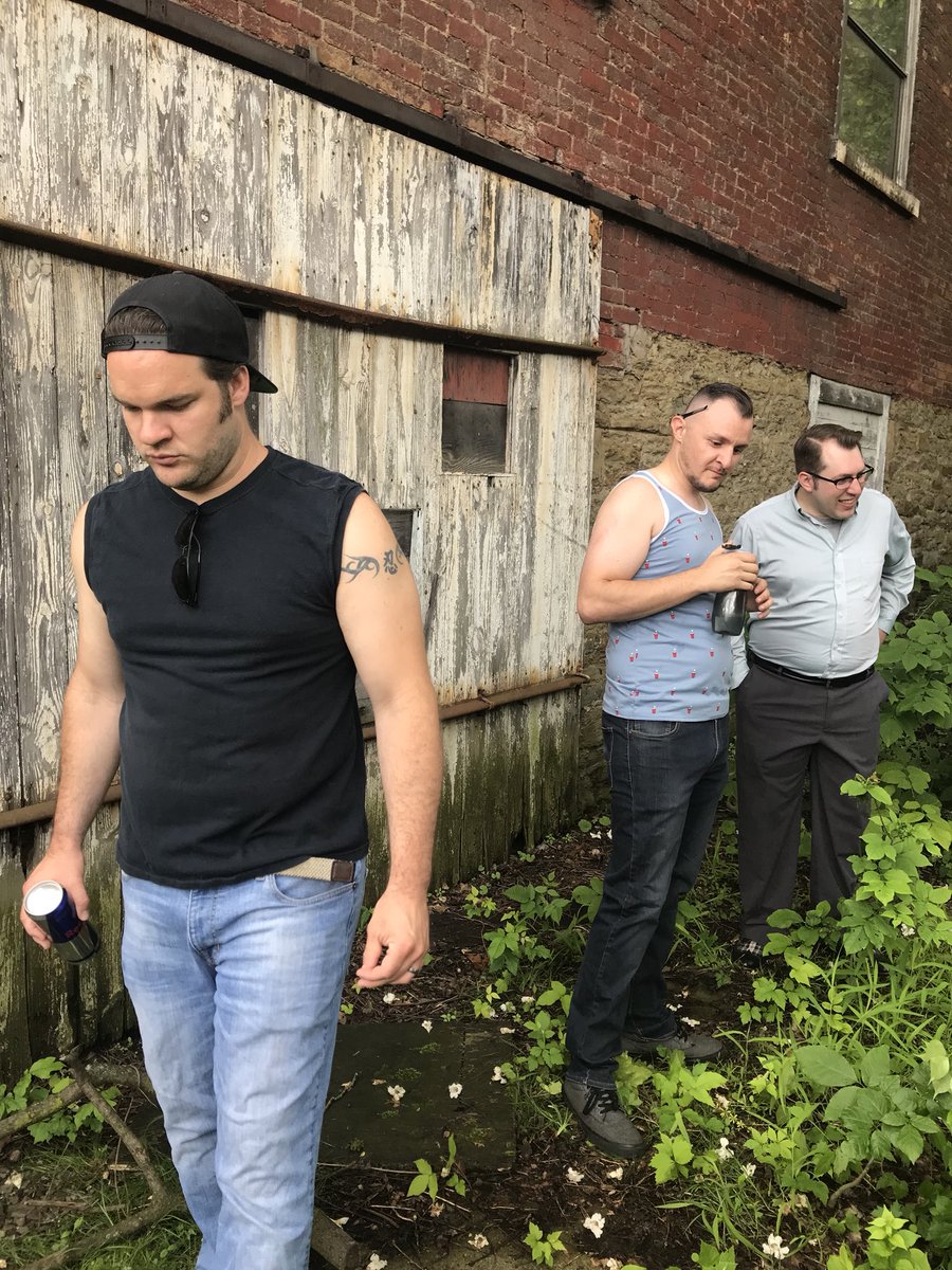 SinisterDreamPR's tweet photo. Some behind the scenes teases of our upcoming skit, Spector Quest. #filmmaking #pittsburghfilm #indiefilm #madeinpittsburgh https://t.co/KmBDnQK8Am