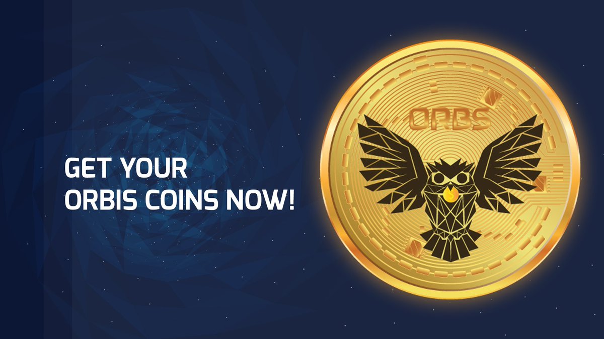 ⚠️ Did you loose the Bitcoin start ?
🔂 With ORBIS you get a second chance!
 🔸️ Read about our vision and register to buy ORBIS Cryptocurrency !
 ORBISTRANSFER.COM
 🔸️Minimal purchase 0.50€ 
 🔸️ We accept Card payment / PayPal / Bitcoin / Ethereum .
#OrbisICO