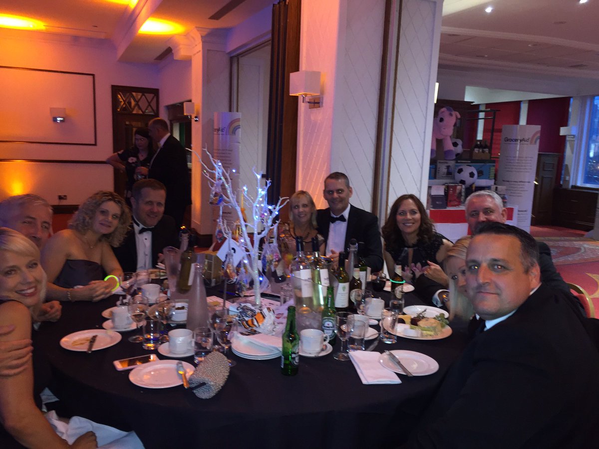 Having a great night at the York ball on the <a href="/TodaysGroup/">Today's Group</a> table <a href="/groceryaid/">GroceryAid🌈</a> #yorkball #charitynight 👌😁🍻🌈