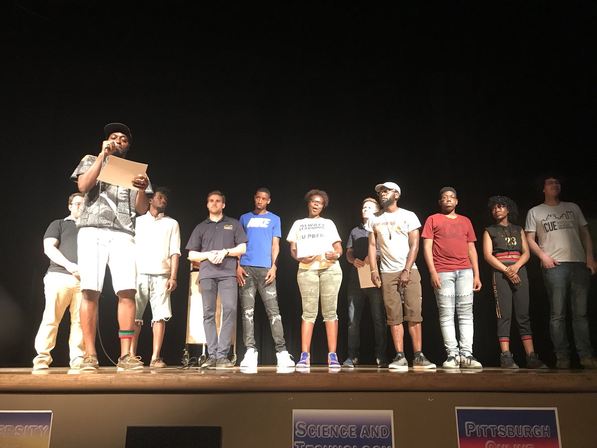 Talent Gala <a href="/AlwaysRepUPREP/">AlwaysReppinUPREP</a>!  Students, staff, #HeinzFellows,families and community leaders! Hear student music visit soundcloud.com/jsz We are finishing strong 💪🏾 Special thanks to <a href="/MilnerHRich/">Rich Milner</a> <a href="/PittCUE/">Pitt Center for Urban Education</a> Heinz Fellows, Mr Szirmae and Ms DiLeonardo for all their support!