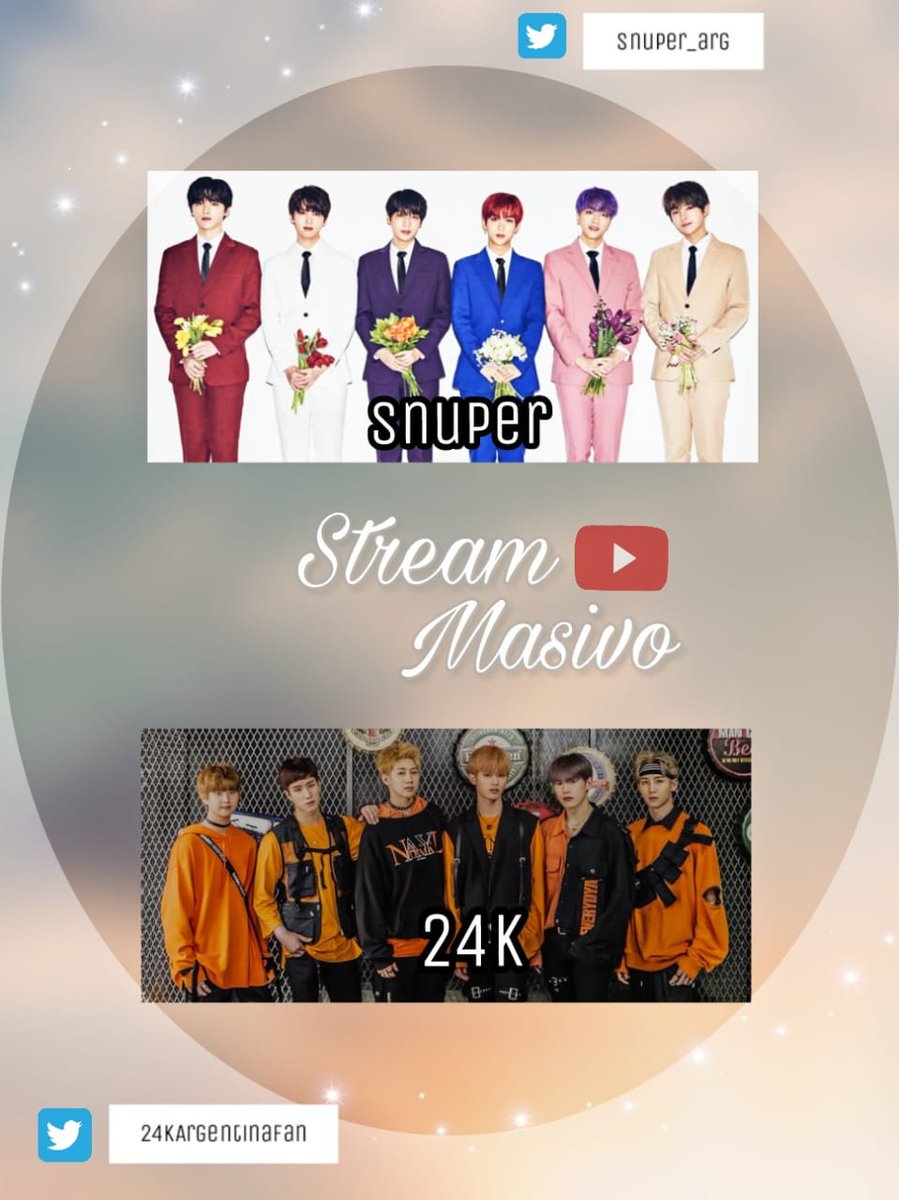 snuper_arg's tweet photo. ¡Swing! Vamos a realizar un stream masivo junto a @24KArgentinaFan de It's raining y el ultimo comeback de 24k "Bonnie n Clyde". A continuación les vamos a dejar tips, para reproducir correctamente y recuerden usar el hashtag #StreamItsraining ↓↓↓ https://t.co/vdg4QHthpX