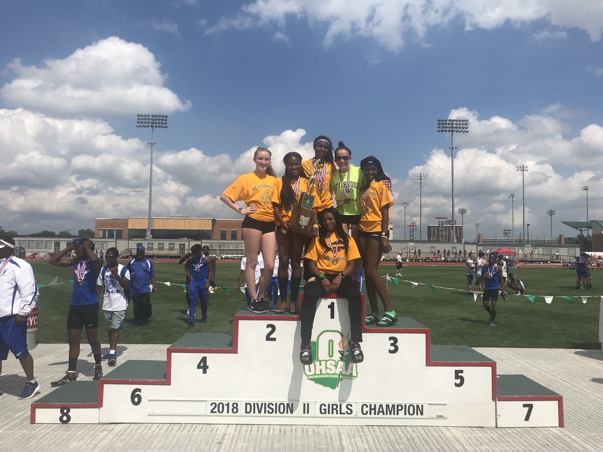 BisonAthletics's tweet image. Lady Bison Track team wins the OHSAA State Championship. #BisonProud