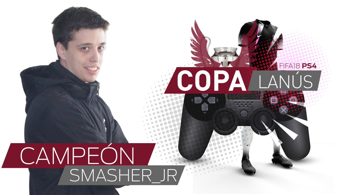 lanusmunicipio's tweet photo. ¡Felicitaciones a nuestro campeón, Lucas! 🏆
El segundo puesto se lo llevó @tinibalzano7 y el tercero fue para @yagofawaz_.
Gracias a todos los que participaron de la #CopaLanús, el primer Campeonato Municipal de FIFA '18 PS4 ⚽️ https://t.co/bou2qMxDtr