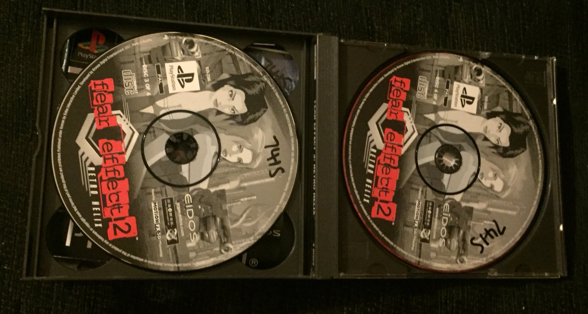 jon422002's tweet image. Got dragged out to a Car boot sale/ Swap meet today! (Family making sure I get outside &amp;amp; try &amp;amp; stay positive) but I managed to find this gem today #FearEffect2 for PS1 all 4 discs &amp;amp; instructions in amazing condition cost only £3! That made me smile :) #Gaming #PS1 #RetroGaming