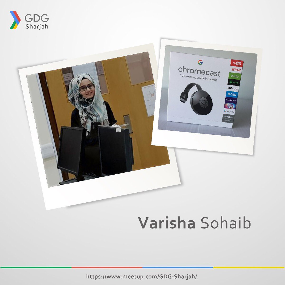 GDGSharjah's tweet photo. The lucky winners in the draw at the Google IO Extended 2018
.
.
#GDG #GDGsharjah #google #io18 #GDGMENA #WTMmena #WTM #ArabWIC #openUAE #sharjah #uae #io18extended #googleioextended https://t.co/CE0Z5ZLTPx