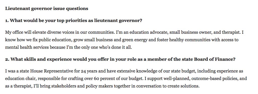 rickfornm's tweet photo. Vote policy and experience, not politics. #ICYMI Here are my answers to the Albuquerque Journal's candidate questionnaire: https://t.co/TDNNFED6F0 Read more: https://t.co/HJW4hV4n0X #RickforNM #NMDEMS #nmpol #LTGOV https://t.co/TvWER8SNJn