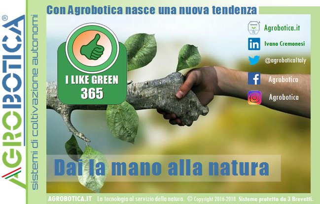 AgroboticaItaly's tweet photo. Dai la mano alla natura è la nuova tendenza. #ILIKEGREEN365 il significato è chiaro: amo la #natura 365 giorni l'anno. Con Agrobotica è possibile coltivare in ambito domestico  vegetali di piccolo medio e alto fusto, funghi e l'alga #Spirulina https://t.co/xIzpVa6H6h https://t.co/Jp4hJu4wAb