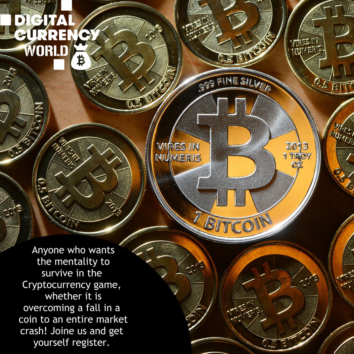 InfoCryptoworld's tweet photo. Anyone who wants the mentality to survive in the Cryptocurrency game, whether it is overcoming a fall in a coin to an entire market crash!"
__________
Join the webinar to create your account
🌐 https://t.co/lNdjMO3jVJ

#Businessmodels #Financialrevolution #VanitaKanda https://t.co/3lDcQwnUWs