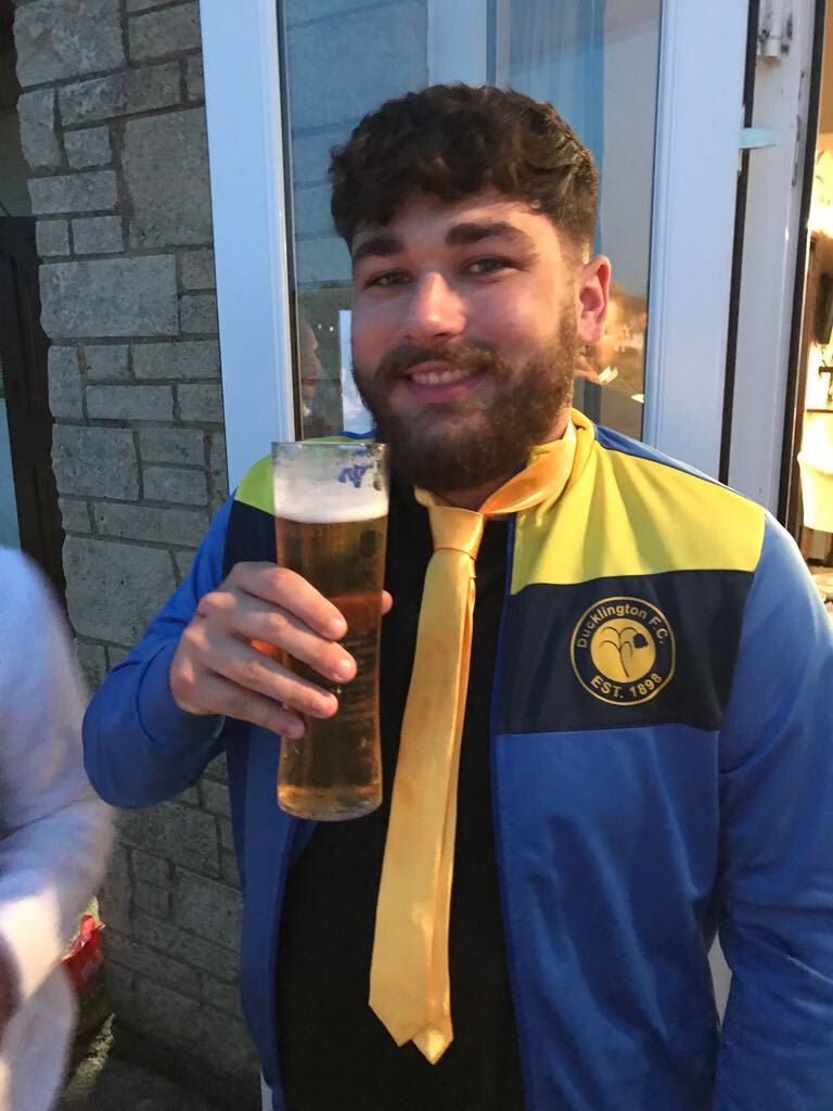 DucklingtonFC's tweet photo. BREAKING: after strong negation, @eddsmithy has decided to join Duck for next season #WelcomeEd https://t.co/darVBPq40k