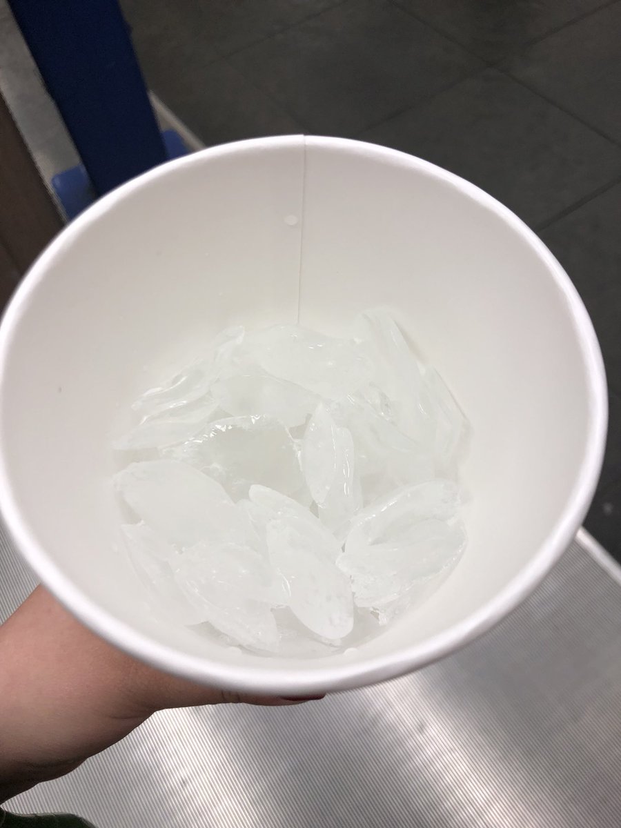 wind4dancer's tweet image. My husband got his hand shut in a car door outside of the S Kirkman Rd Walmart in Orlando. We went inside @McDonalds in a panic, looking for ice. They said they were “running low on ice” &amp;amp; “had” to charge us $2! When they opened the box, it was very full. Unacceptable behavior 😪
