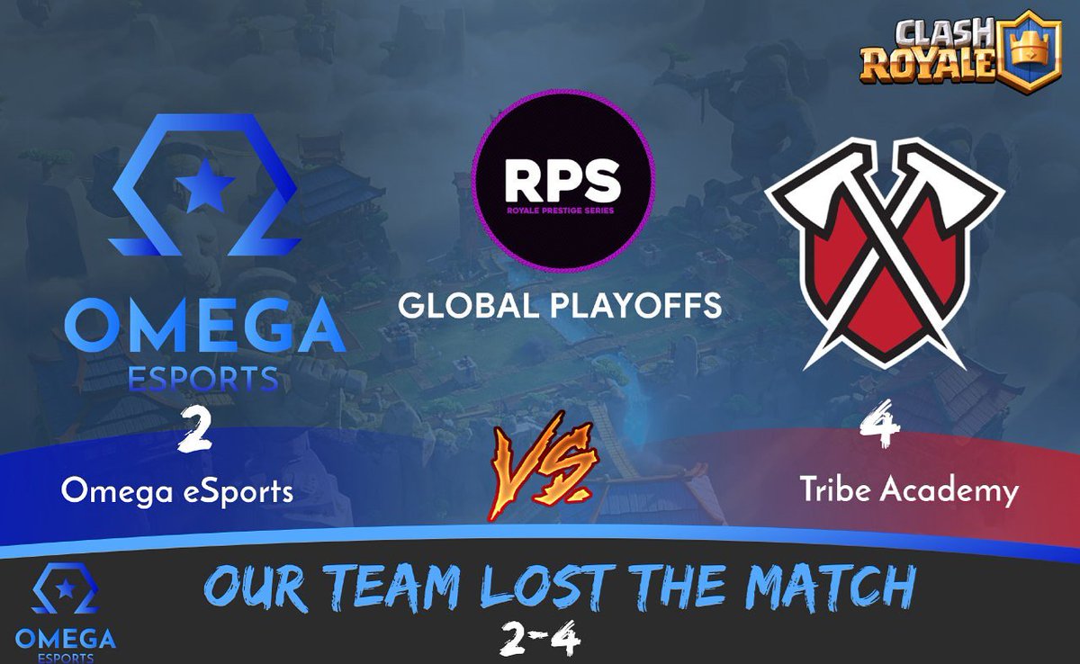 Good match of our players but <a href="/TribeGaming/">Tribe Gaming</a> academy showed an excellent level with their rpl players and we lost 4-2 in the global playoff of <a href="/RPSteams/">RPS Teams</a>