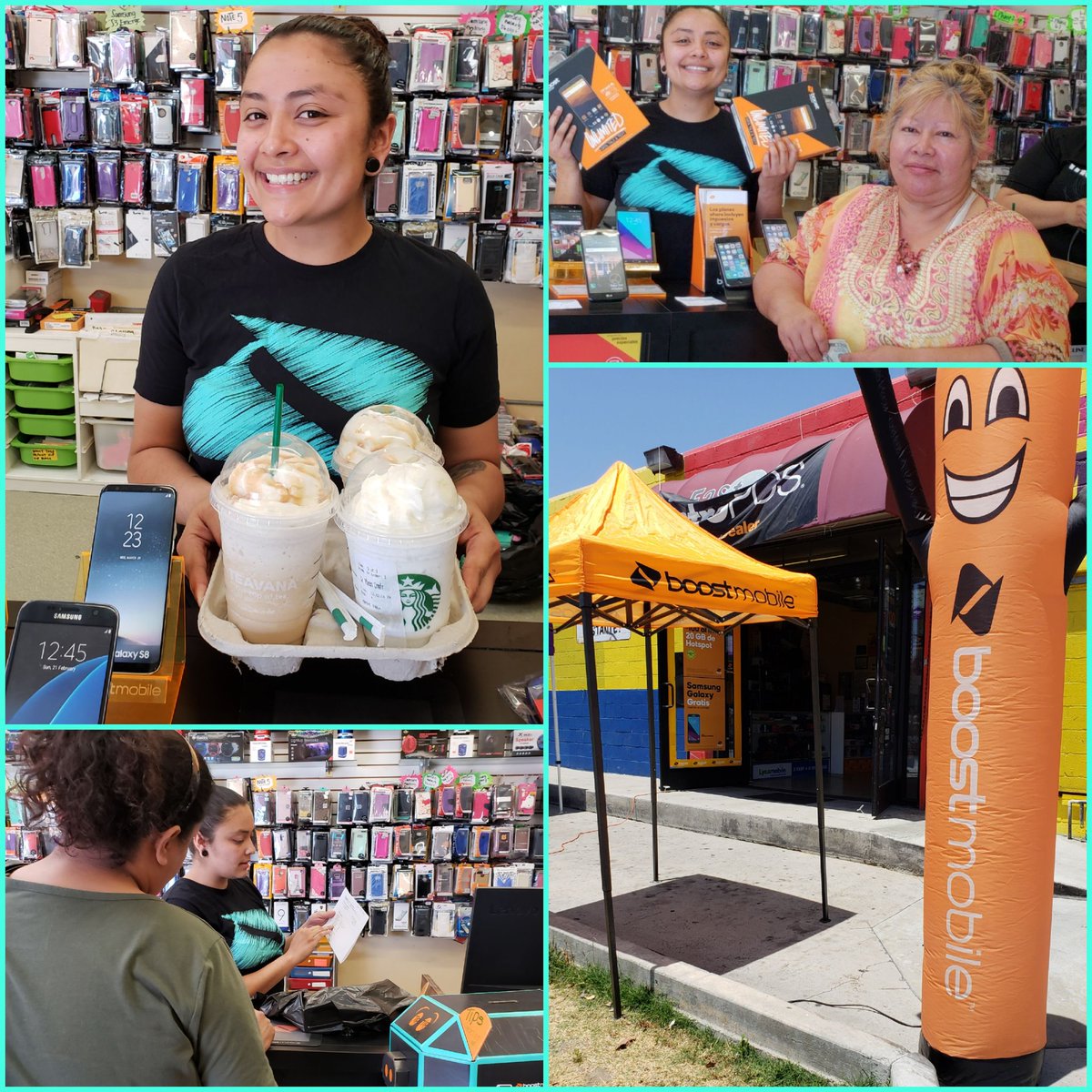 BDiaz_SPG's tweet image. #boostnation this AR knows how to have a #BoostTakeOver ❗ 7 GA's on the 1st of the month and continuing the 🔥 today! 🤩 Only right, I keep their energy up with some starbucks!