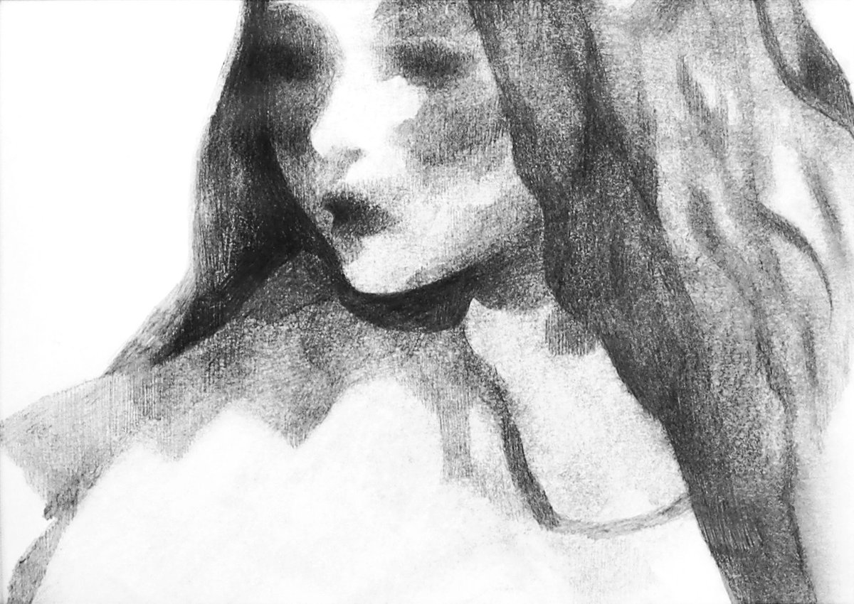 the moon waltz
#イラスト #イラストレーション #鉛筆画 #illustration #art #artwork 