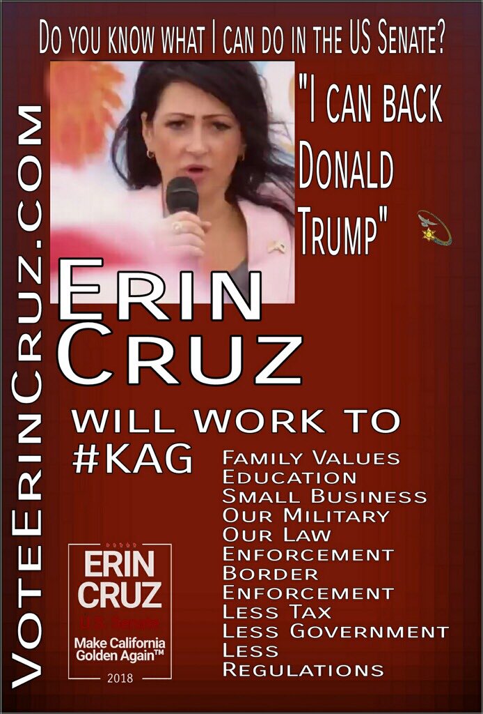 lizBeth_Hineni's tweet photo. @TeamErinCruz
I'm following @RealErinCruz and
#MakeCaliforniaGoldenAgain®

#NeverFeinstein #OnlyErinCruz https://t.co/k3QguuipHn