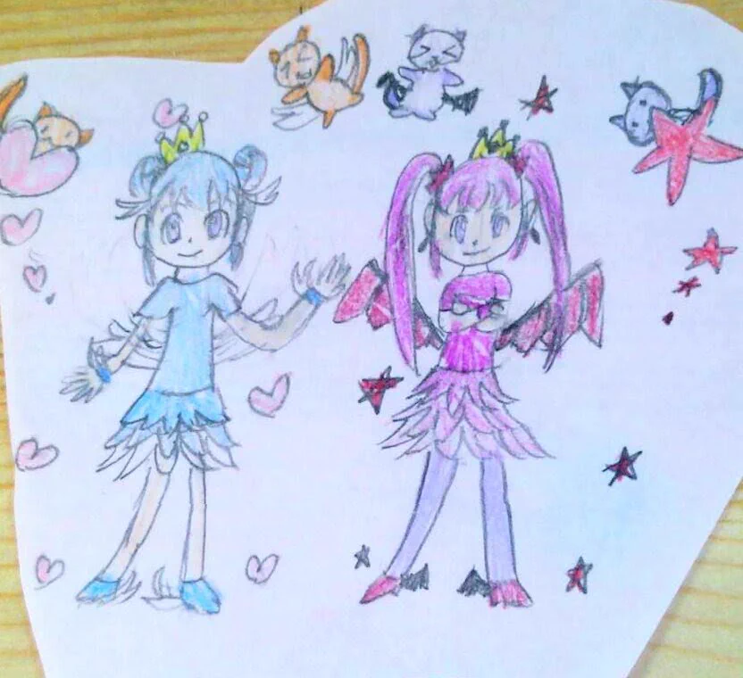 絵師冥利に尽きるｗ娘に描いた絵を直してほしいと頼まれたお母さんの絵が素晴らしい！