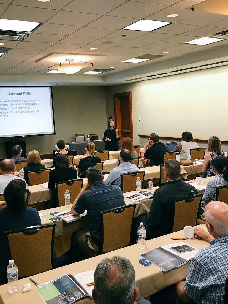 KMKOptometry's tweet image. 👋🏼 from the 2018 Nebraska Optometric Asscocitation Summer #weekend Conference with #KMKOptometry - 📷 @ocularprime crushing a #KMKUpdate OCT lecture! 😮 #dominate #OptometryEducation #powertotheod