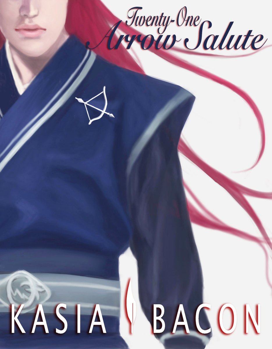 kasia_bb's tweet photo. So delighted to share the cover for Twenty-One Arrow Salute with you today! Thank you @yingdraws for creating such a lovely design.
Head over to https://t.co/EyJRGtkpu7 to read my exclusive excerpt &amp; take part in my big giveaway!!! 
#amwriting #amwritingfantasy #coverart #MMRom https://t.co/lMuvlfbGTF