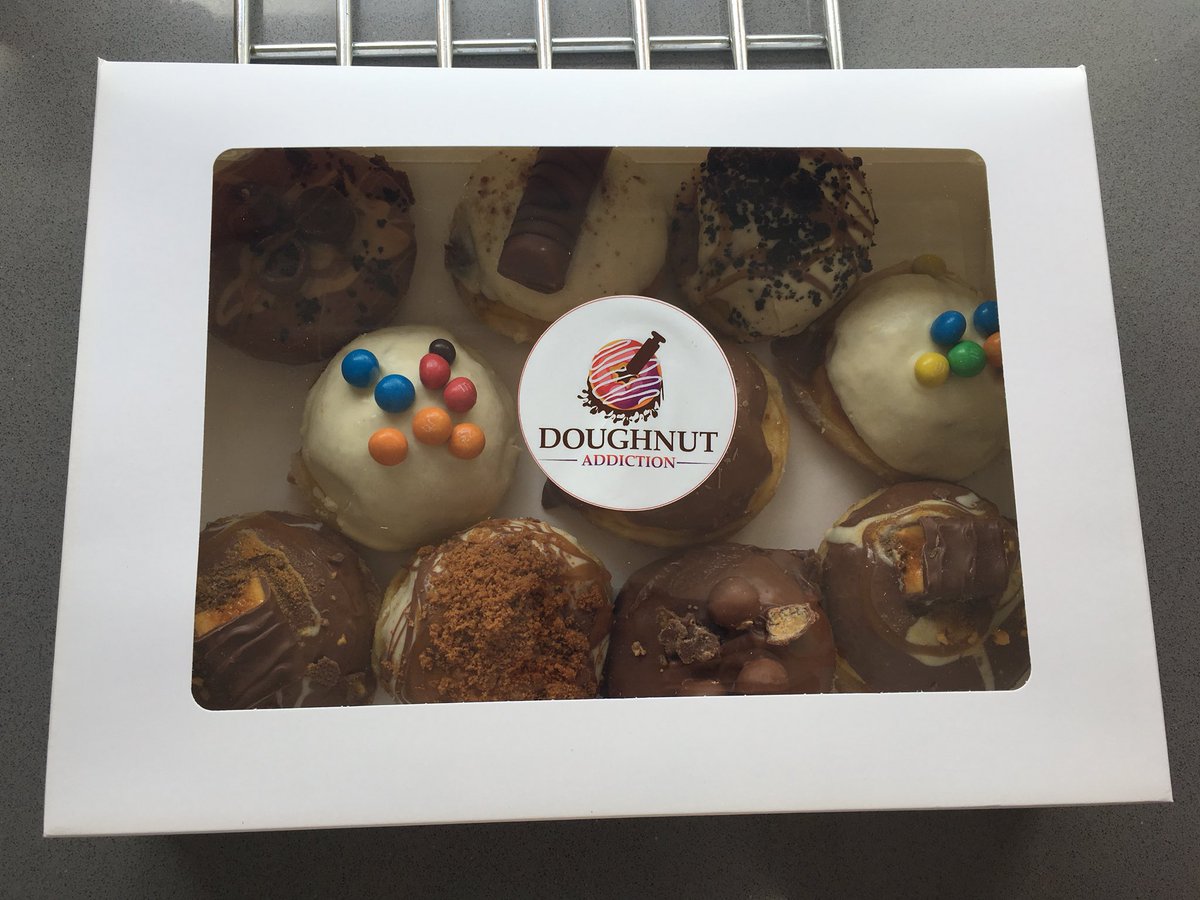 pickledome's tweet photo. I recommend these... #doughnutaddiction #penryn #lovely https://t.co/rDyC4pUdD6