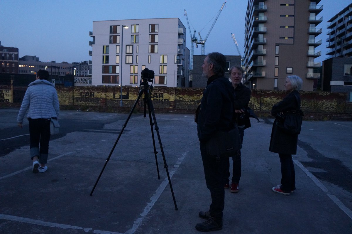 ConcreteMetal's tweet photo. From Citizens' Journal @NotQuiteLight 19/05 #NQLWeekend #Salford at dawn https://t.co/ruPW1RALTU