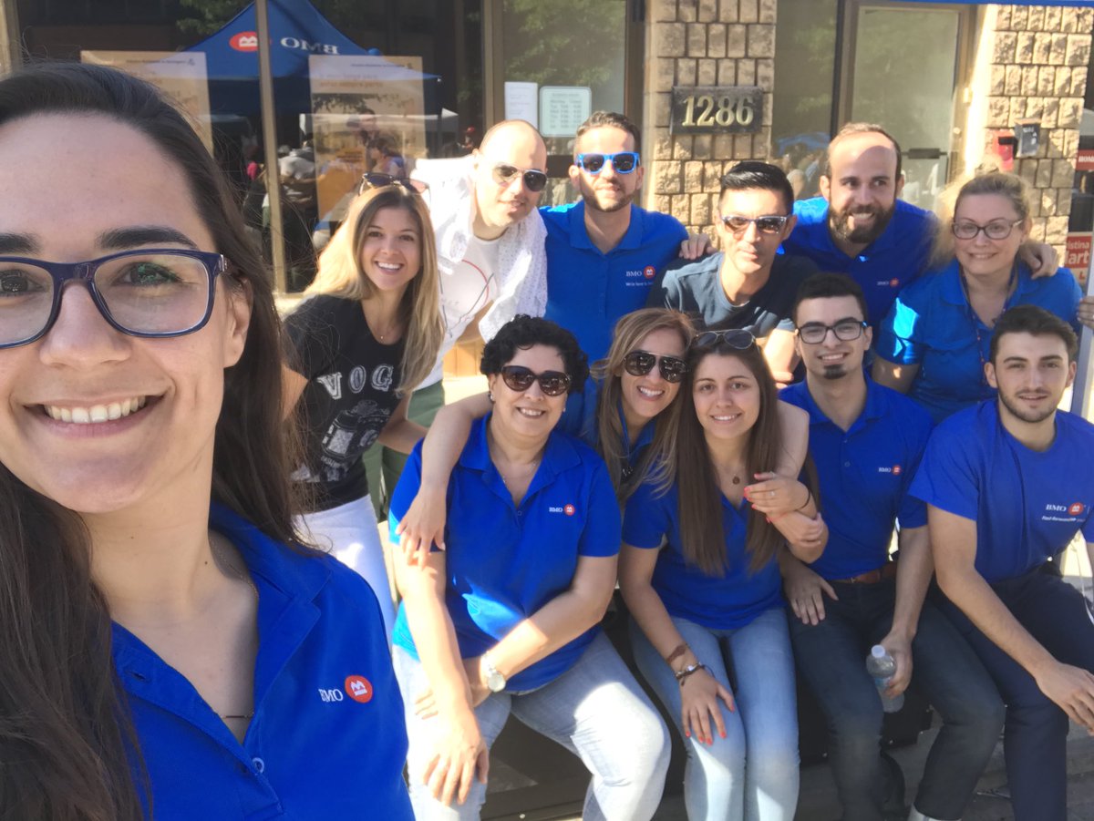 Bmo family at Dundas West Fest!!!! 💙 ⭐️
#bmo #BeingBMO #proudtoworkatBMO 
<a href="/BMO/">BMO</a> <a href="/POliveiraRVP/">Paula Oliveira</a> <a href="/HugoLevita/">Hugo Levita</a> <a href="/NidDundas/">NidiaDundas</a> <a href="/DeolindaGgomes/">Deolinda Gomes</a> <a href="/PereiradanielaL/">Daniela Pereira</a> @CarlaBarreira22 <a href="/Luis44752622/">Luis</a> <a href="/LuisaSoares18/">Luisa Soares</a> <a href="/mantoniaramos1/">Antonia Ramos</a> @Michaeldasilva_