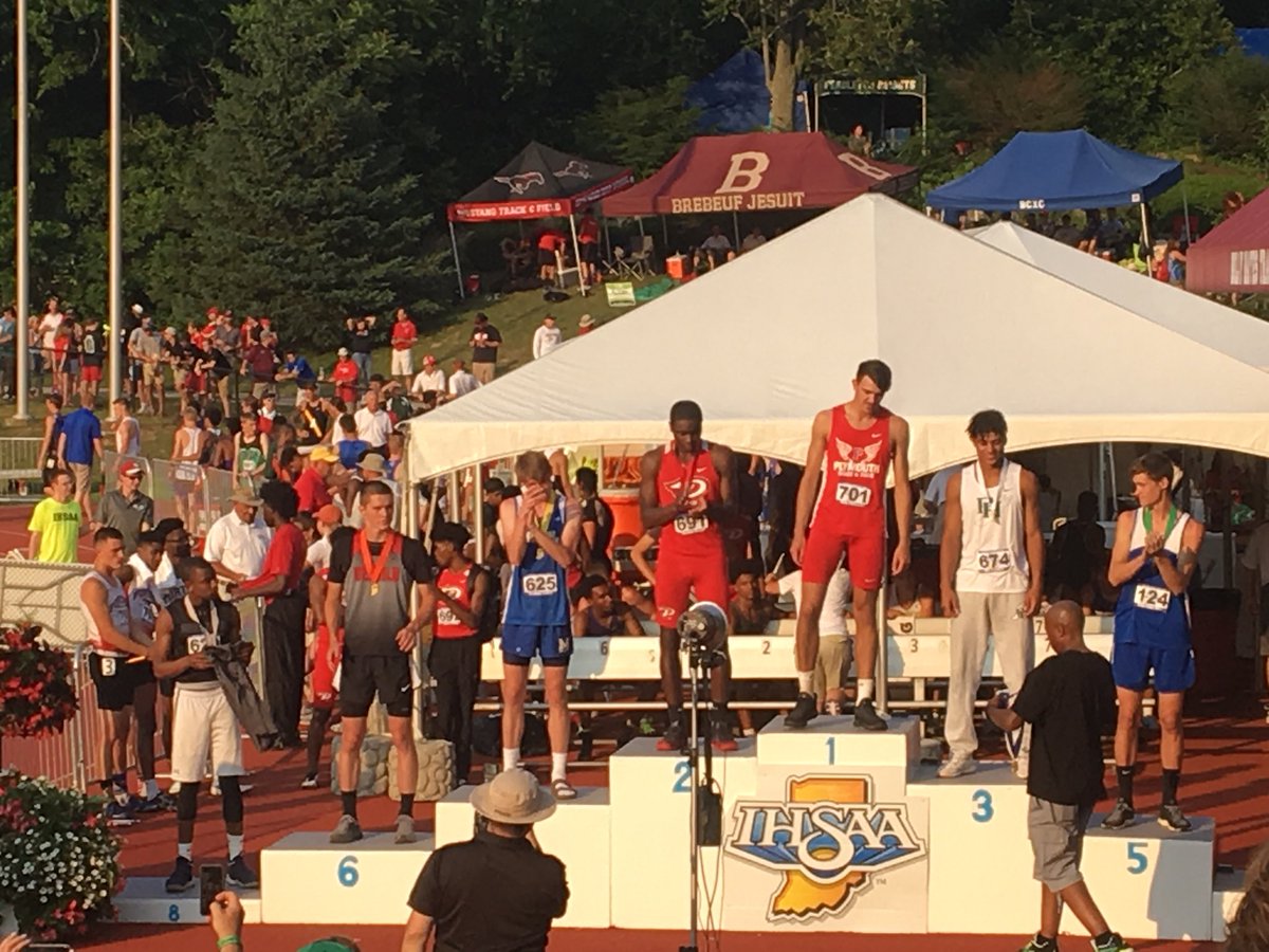 PHS_Athletics1's tweet photo. @IHSAA1 Boys Track State Finals: Congratulations Nate Patterson State Champion and new State Record Holder https://t.co/irBFrv91I4
