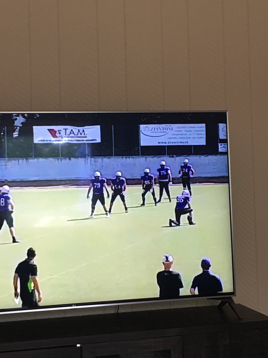 TomKoppelman's tweet photo. @KoppelmanJoey is the gunner on kick coverage in @UST_Football friendly match in Rome, Italy today. Also played a little LB. So fun to watch! #runlikeadeer #neverthoughti’dseeit #4.45-40 https://t.co/AkX0GB1cer