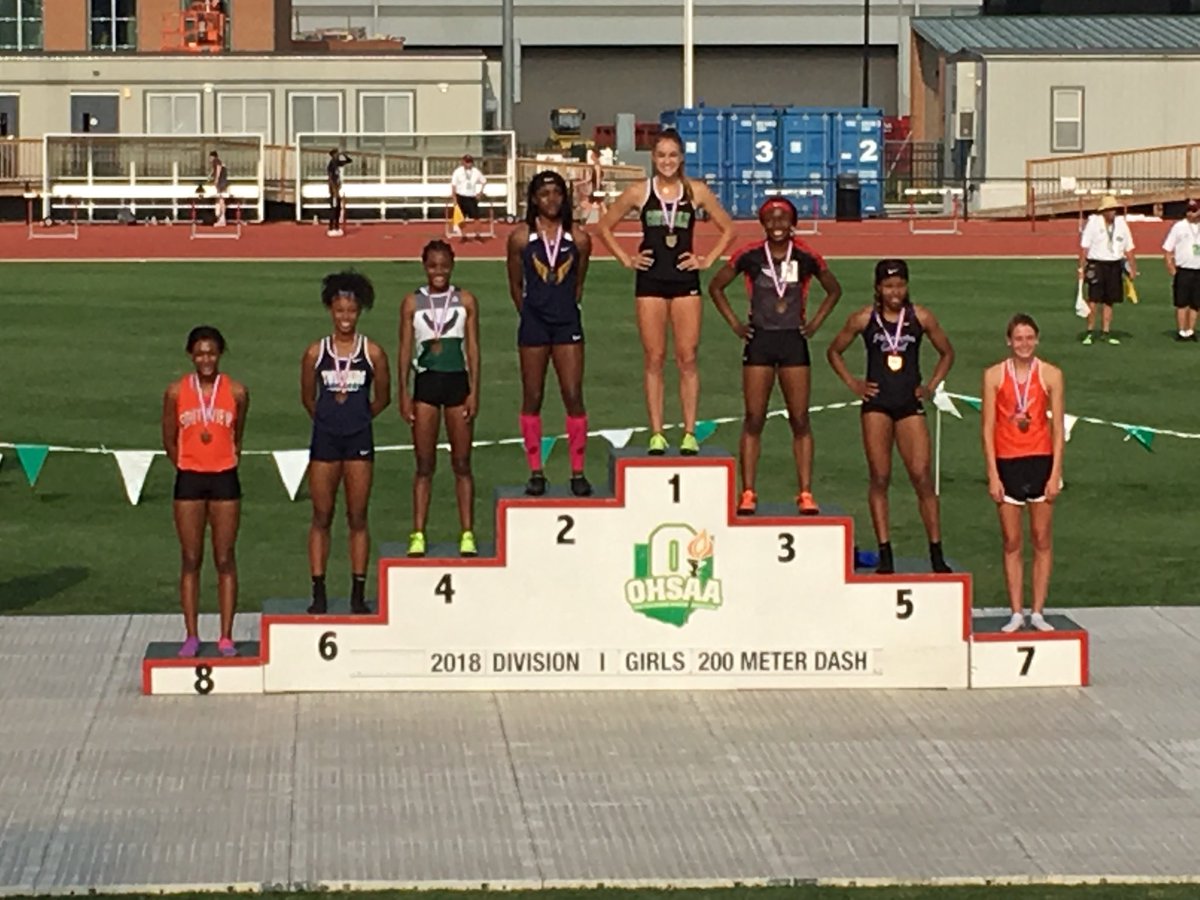 southviewcougar's tweet photo. Charnae made the podium...All-Ohio. Cougar Nation is proud of you. 👏 https://t.co/sG915Yo1c5