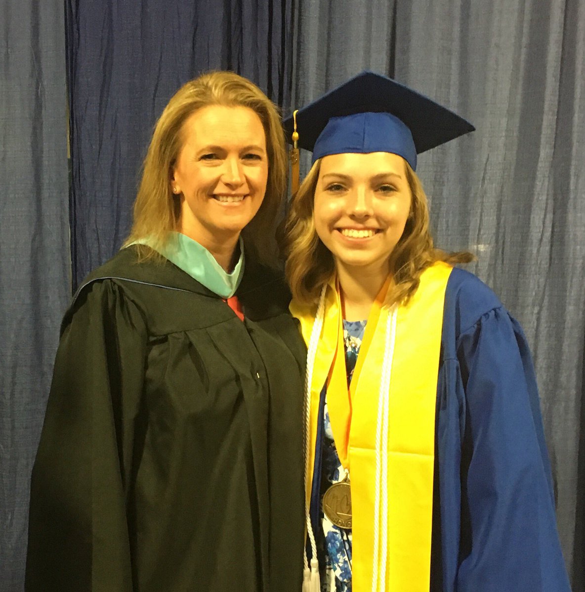 Kinder_Quick's tweet photo. Our favorite cadet teachers Miss Majewski and Miss Hall graduated today! HHS today and Indiana University and Purdue Fort Wayne tomorrow. Best wishes to them! https://t.co/0TGQm0r8IH