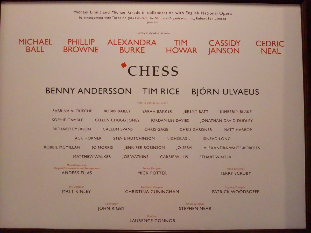 That just happened...
That's a map of perfection.
Bring it back! 

@chessthemusical @icethesite @E_N_O @mrmichaelball @timhowar @iamcedricneal @PhillipBrowne @alexandramusic @cassidyjanson @johnrigbymusic @LaurenceConnor1 @StephenMear @Neilinstructor #bennyandersson @bjornulveus