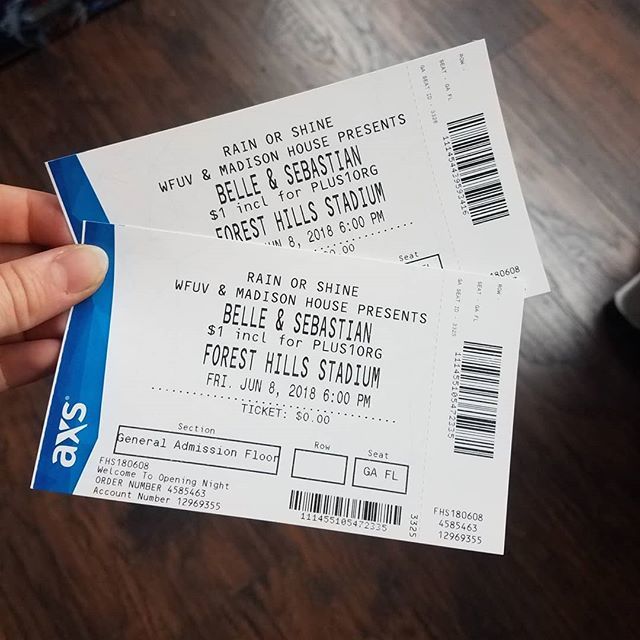 RoyalComicsNYC's tweet photo. Our friends at @foresthillsstadium hooked us up with some tickets to the upcoming Belle & Sebastian concert next Friday at 6. Stop by our store and tell us your favorite Belle & Sebastian song to score a pair of free tickets while supplies last! #belleandsebastian #foresthil… https://t.co/Khnm8LnJQZ