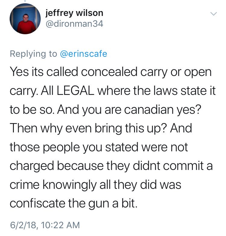 jeffrey,,,,I am not Canadian