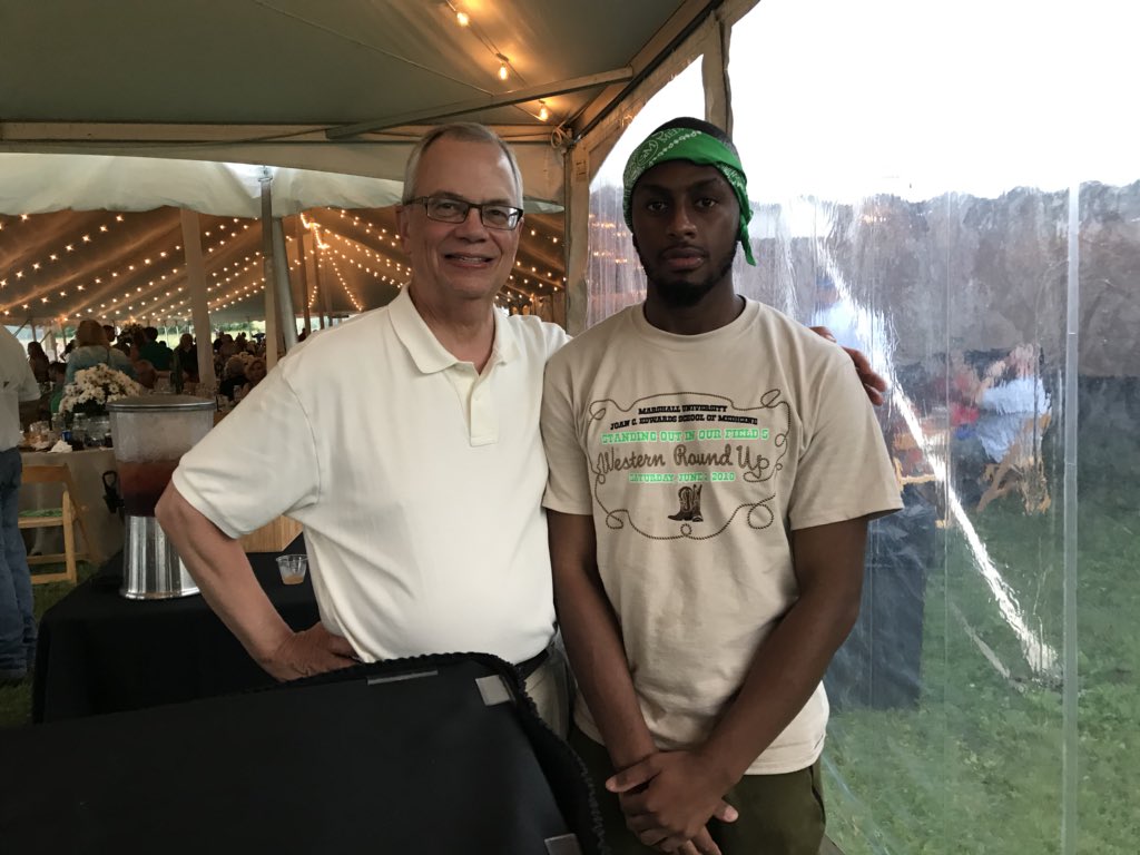 Standing Out in our Field event with a prospect medical student from Miami.