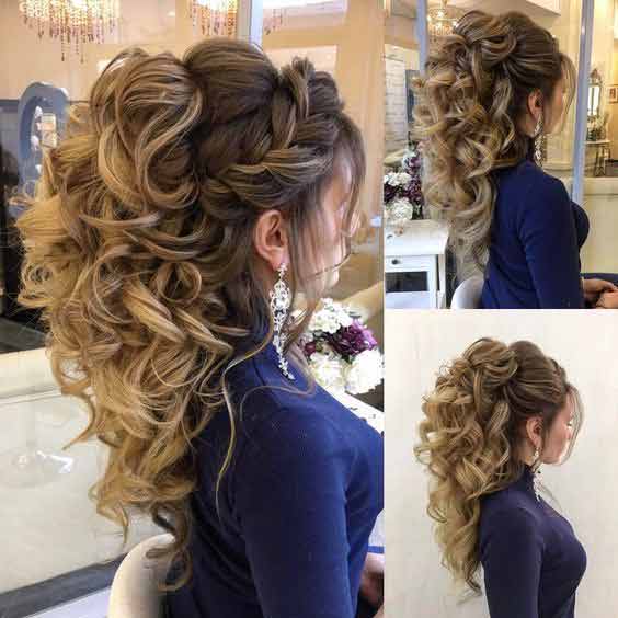 Weddingpace Com On Twitter Pakistani Engagement Hairstyles For