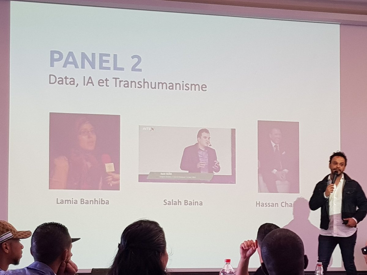 achrafsaid83's tweet photo. Panel 2: Data, IA,Transhumanisme https://t.co/qQ1payhK4t