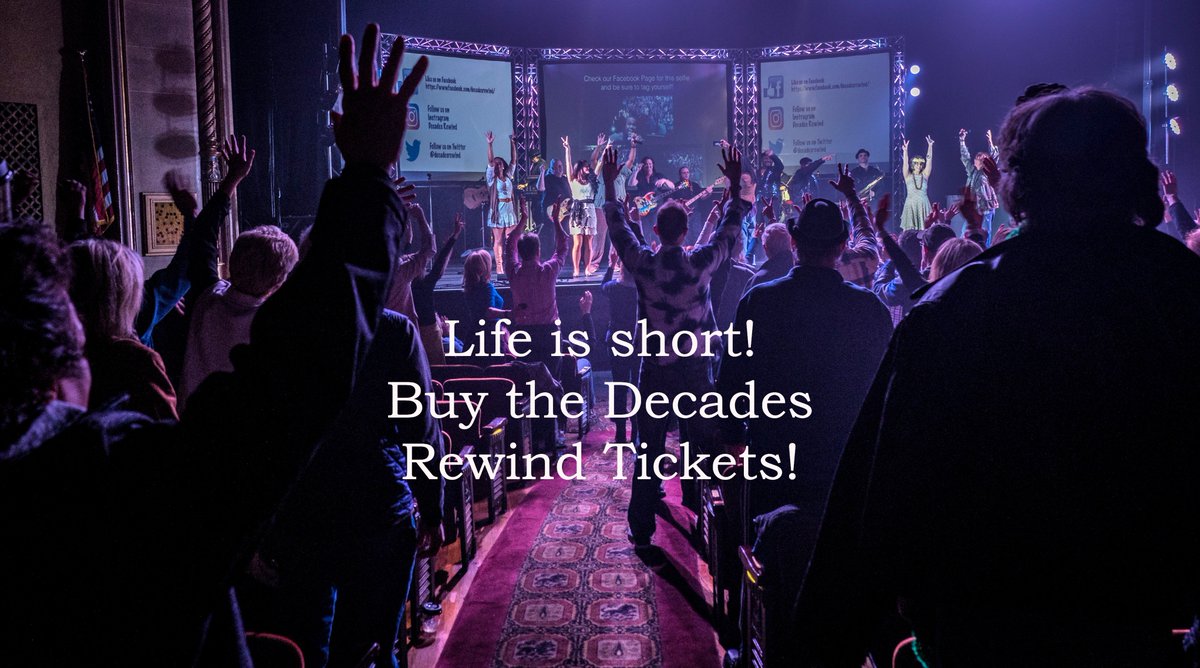 DecadesRewind's tweet photo. Tickets at https://t.co/rYwyUaNk0c https://t.co/721PZp8NYa