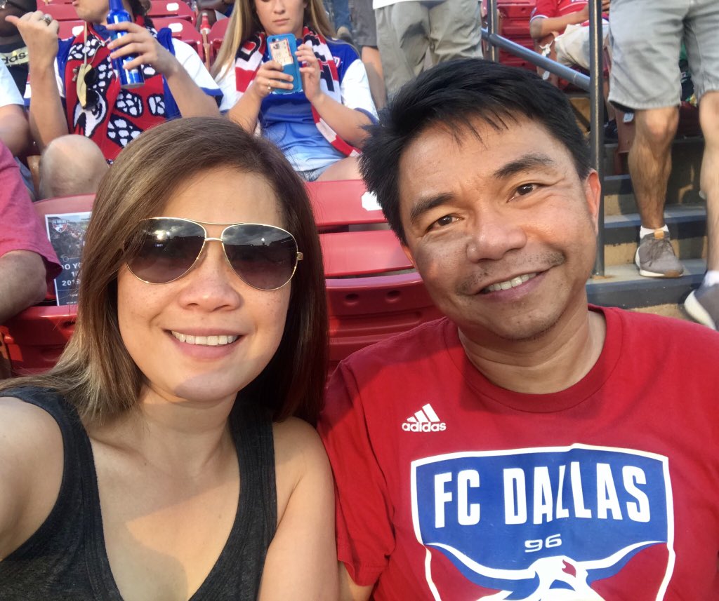 danilonzo's tweet image. Enjoying the game. Go FC Dallas!!!! #FCDvLAFC