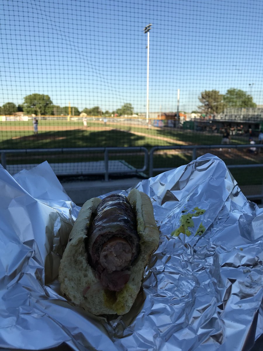 B_times2's tweet photo. When attending @WNPioneers game, I highly recommend the picnic dog from @DuncansBBQ. #meatgroup https://t.co/fFOrS3uGiv