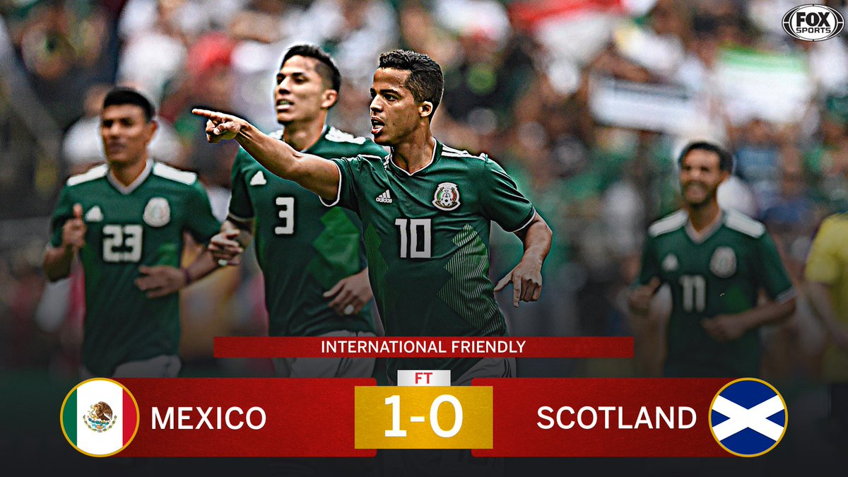 Giovani dos Santos' early goal gives Mexico the win as El Tri prepares for the 2018 FIFA World Cup.