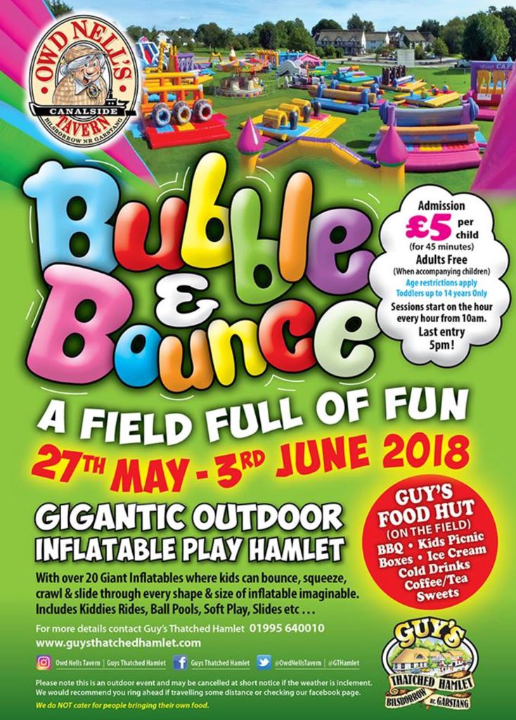 OwdNellsTavern's tweet photo. Last day of #bubbleNbounce until August!!!! Up & at it early today!!!! πβοΈπ¦ππΌπΈπ https://t.co/gRmFCsxLFu