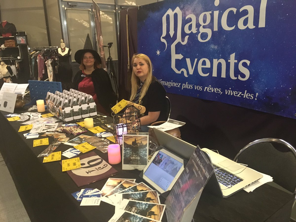 magical_events's tweet photo. Dernier jour pour pouvoir vous faire rembourser votre PASS pour le Bal des Sorciers ! Vous avez jusqu'à minuit pour nous mentionner dans une publication avec le #BALDS18 .
Nous, on attaque notre 2nd jour à #GrimoireetChaudron https://t.co/z7Ywqve67y