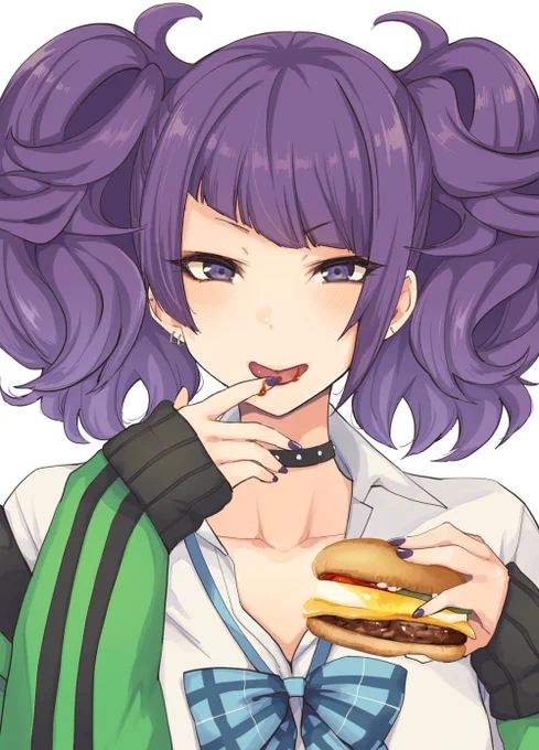 ジャンクフードが似合いすぎるアイドル #シャニマス 