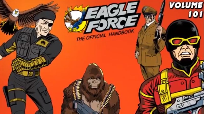 _CIAD_'s tweet photo. Incoming Transmission: Eagle Force Returns Announces The Offical Eagle Force Returns Handbook – Volume 101 Coming To Kickstarter
@FreshMonkeyFic @DrawnWordCards #EagleForce #EagleForceReturns #Handbook #Volume101 #Kickstarter #SurveillancePort
https://t.co/uXk9LNNMIL https://t.co/mstNJsyPWW