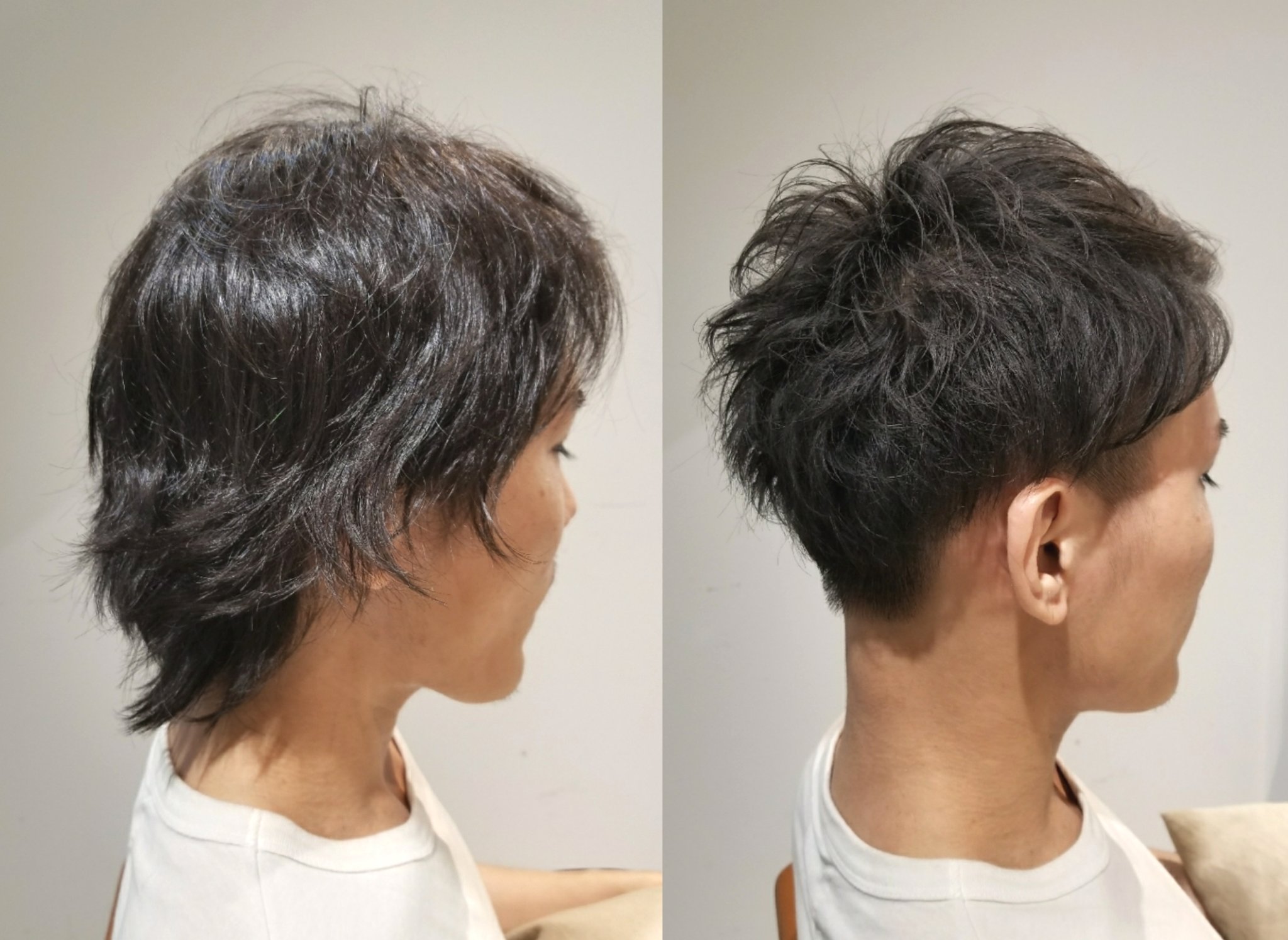 Twitter 上的 田中亜彌 原宿 表参道美容師 タナカアミ 猫っ毛でボリュームが出づらい髪質の方でも 動きが出やすいように 頭の形がキレイに見えるようにカットするとこれだけ変わります 絶壁もカバーされて 頭も小さくキレイに見えますよね ルーティン