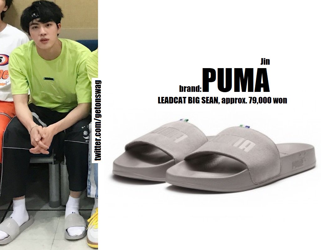 puma slides bts