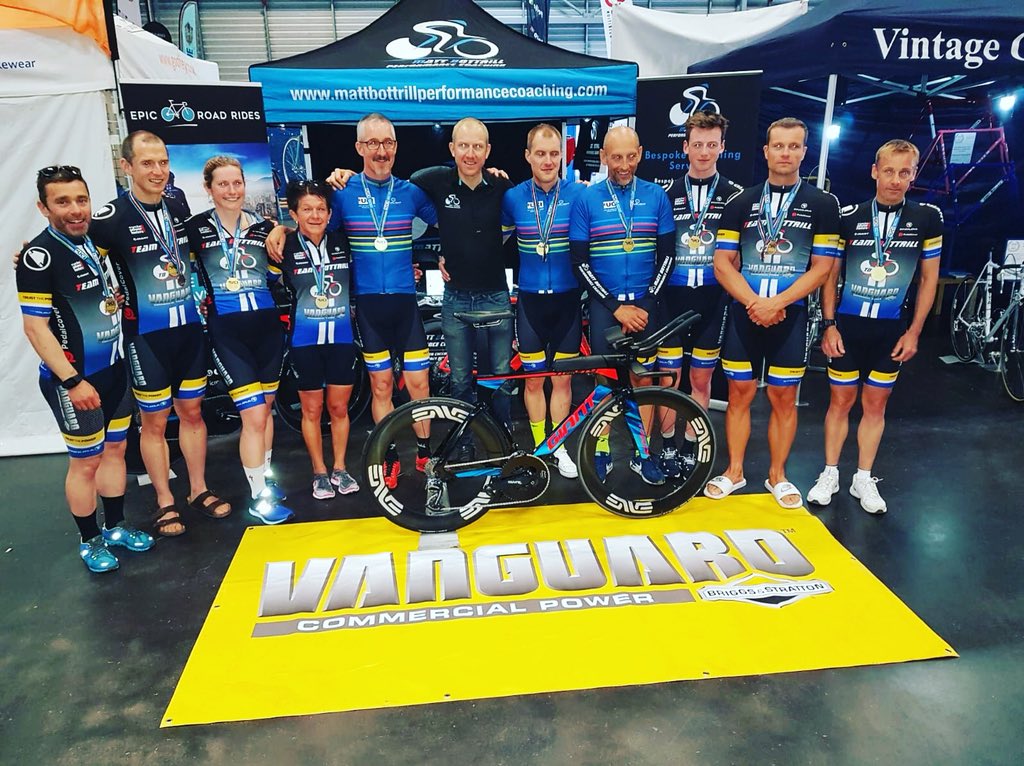 BottrillMatthew's tweet photo. Amazing day 1 @thetourofcambs 11 riders on the podium in lots of different age category’s. So many PBS. Let’s see what today brings👊#smasheditup https://t.co/kBX8KBO2qY