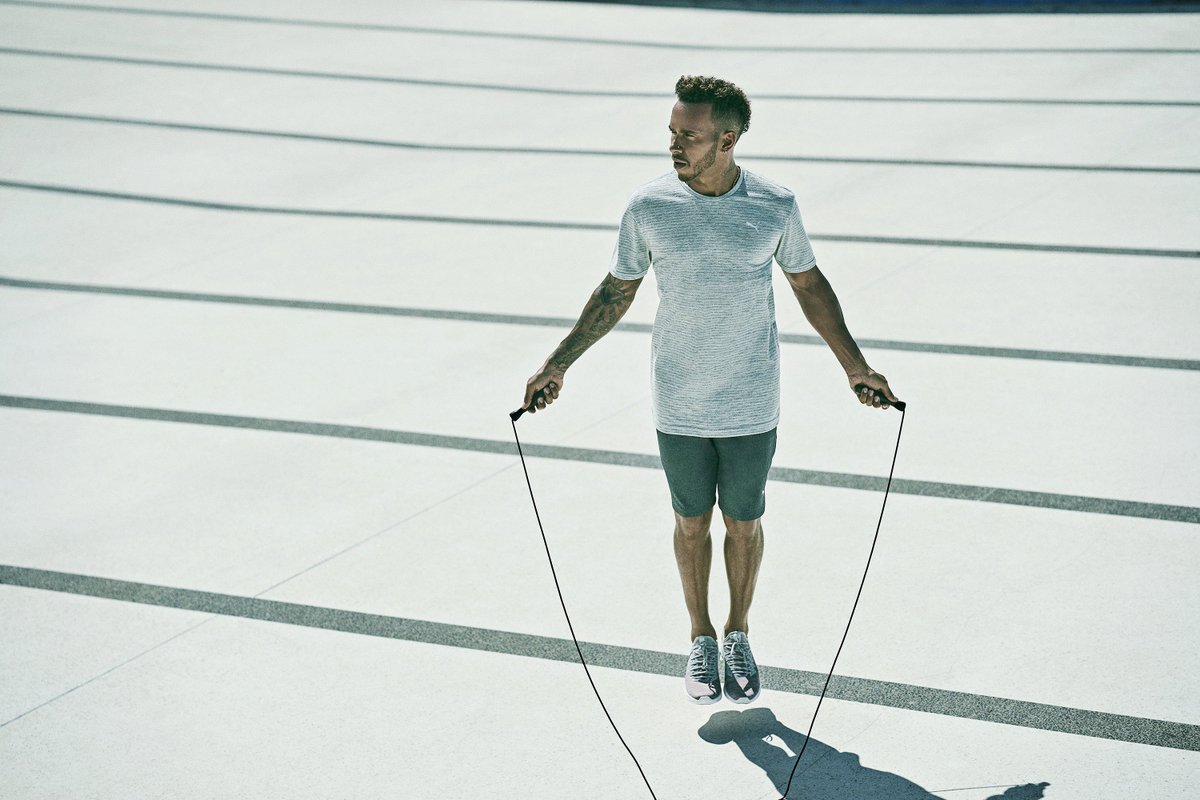 PUMASouthAfrica's tweet photo. Racing superstar @LewisHamilton knows there’s no fast track to greatness. Hustle day in, and day out. #IGNITEFlash #24Seven https://t.co/7XwHLYmXhu