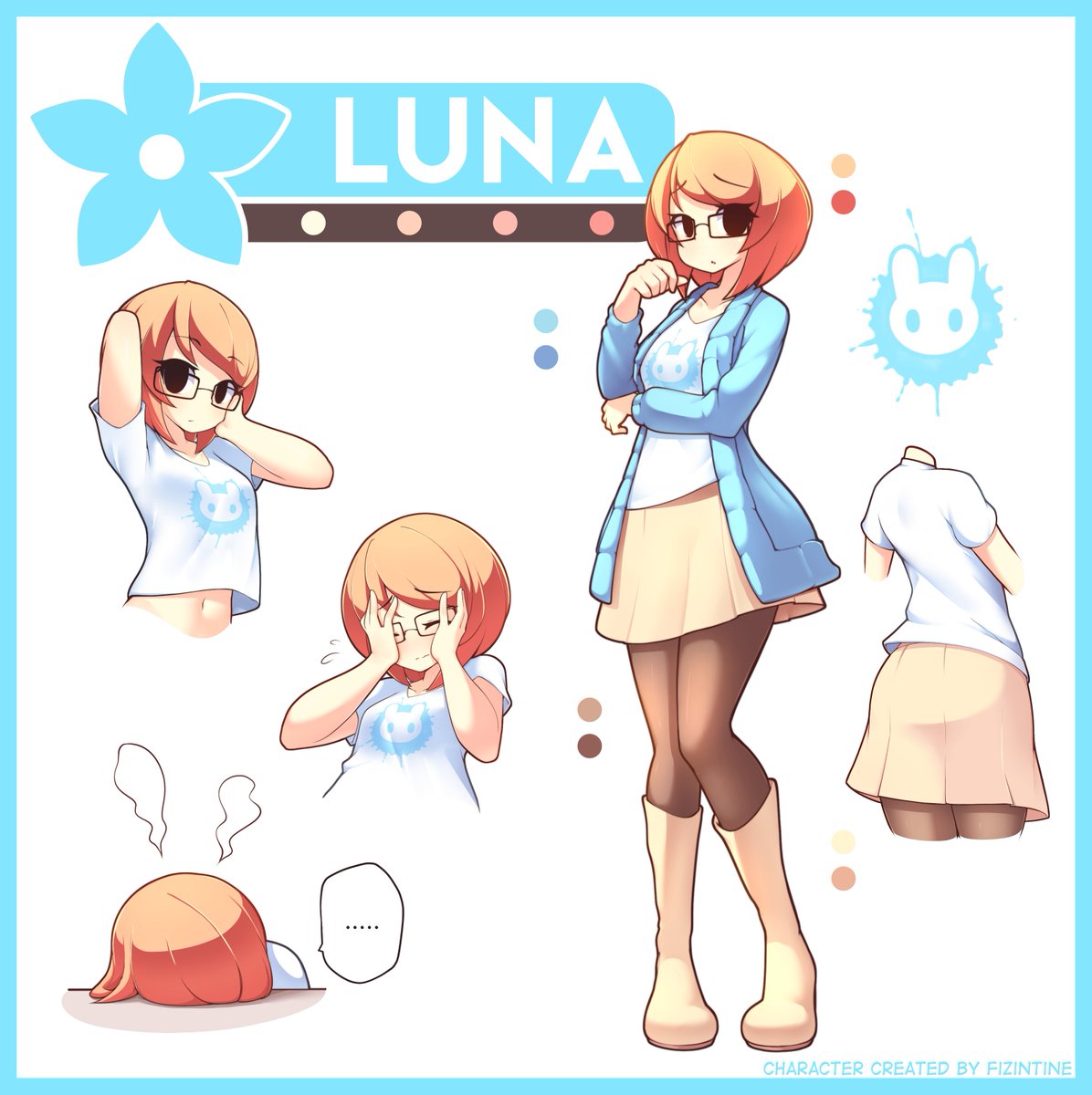 Fiz on X: Reference sheet for Luna! t.couDp1iyLaex  X